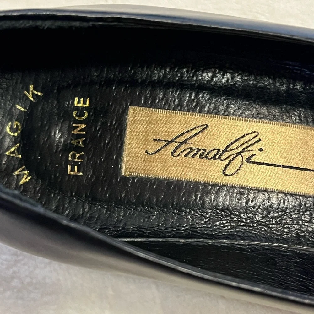 Amalfi Classic Black Heels - Picture 5 of 5